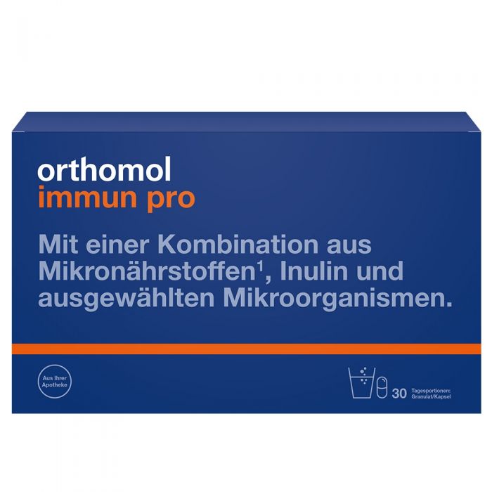 預購]奧適寶Orthomol immun pro Granulat/Kapseln (30 Stk.)提高免疫力