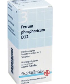 【預購]】Dr. Schüßler DHU 3 200St 德國DHU D12鄰酸鐵 3號 200入-免疫系統的礦物鹽