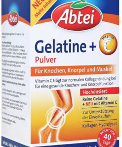 [預購]Abtei 膠原蛋白粉 Gelatine Pulver+ 維生素 C (400g)