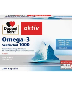 [預購]Doppelherz Omega-3 深海魚油 sea fish oil 1000 mg 240 pieces