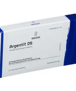 [預購]Weleda Argentit D6 Ampullen 安瓶 8X1ml