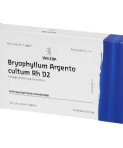 [預購]Weleda Bryophyllum Argento cultum Rh D 2 Ampullen 安瓶8X1 ml