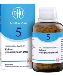 DHU Schüßler-Salz 鹽Nr. 5 磷酸鉀 phosphoricum D 12 Tabletten, 900 St