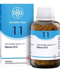DHU Schüßler-Salz 鹽 Nr. 11 Silicea D 12 Tabletten, 900 St